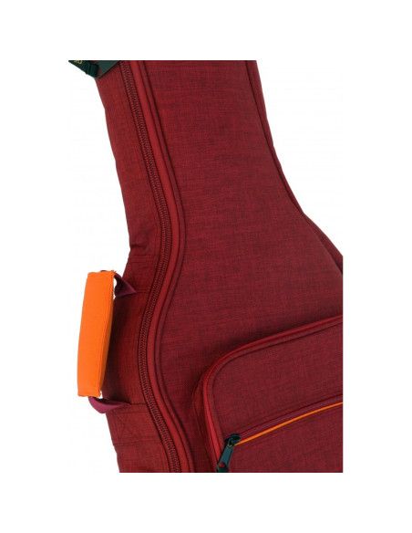 Funda guitarra clásica ó flamenca Cibeles 15mm Roja