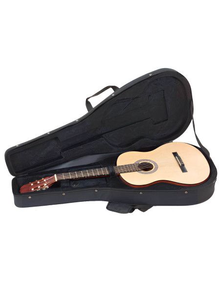 Estuche rígido foam guitarra clásica ó flamenca Ortolá RM910