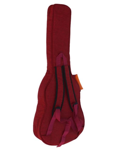Funda guitarra clásica ó flamenca Cibeles 15mm Roja