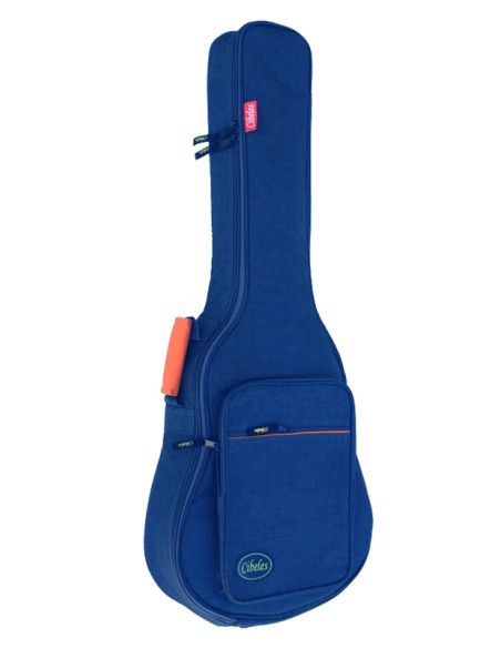 Funda guitarra clásica ó flamenca Cibeles 15mm Azul