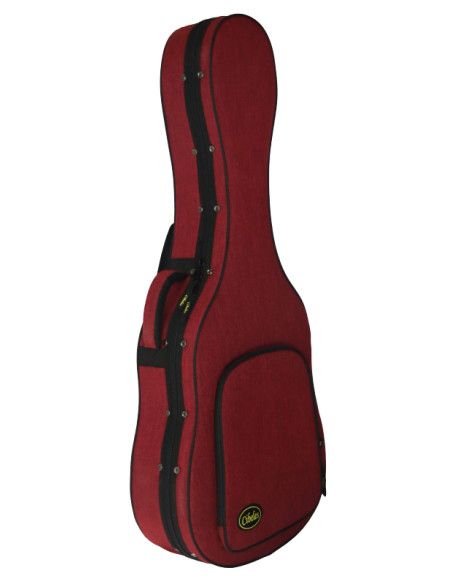 Estuche foam guitarra clásica ó flamenca Cibeles C140.300 Rojo