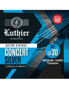 Juego de cuerdas guitarra clasica/flamenca Luthier 30