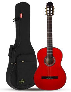 Guitarra flamenca Martinez MR3 + funda 15 mm
