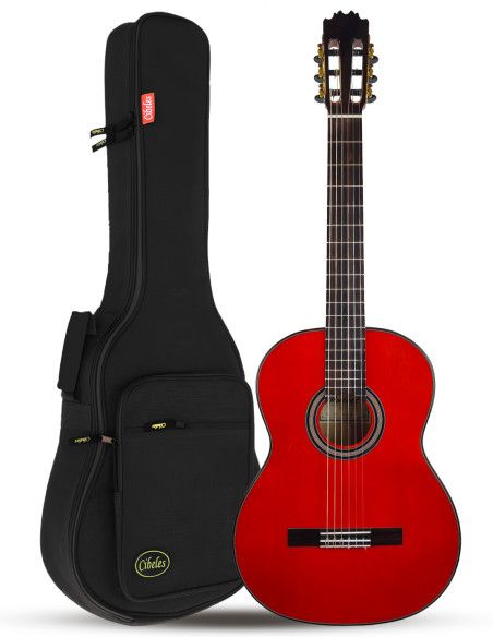 Guitarra flamenca Martinez MR3 + funda 15 mm