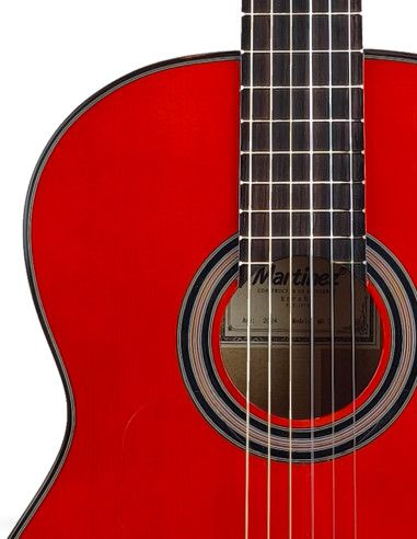 Guitarra flamenca Martinez MR3 + funda 15 mm
