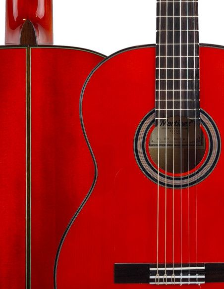 Guitarra flamenca Martinez MR3 + funda 15 mm