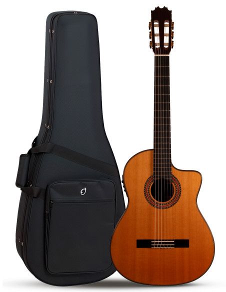 Guitarra clásica Antonio de Toledo AT-15CE CUT + Estuche