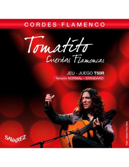 Cuerdas guitarra flamenca Savarez Tomatito T50R