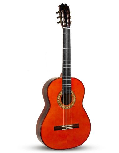 Guitarra Flamenca Antonio de Toledo Tomatito Roja