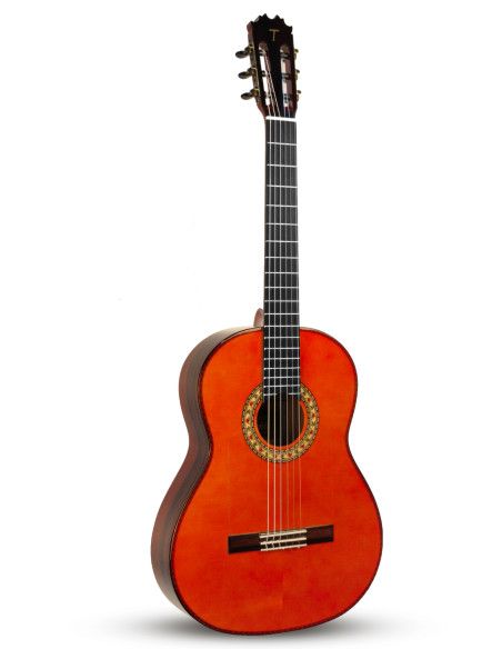 Guitarra Flamenca Antonio de Toledo Tomatito Roja