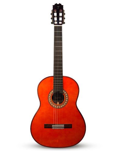 Guitarra Flamenca Antonio de Toledo Tomatito Roja