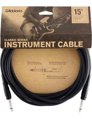 Cable de guitarra D'addario Classics Series...
