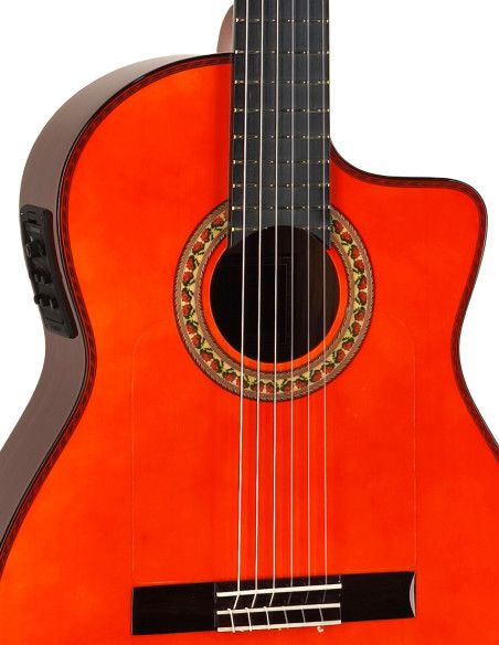 Guitarra flamenca Antonio de Toledo ATF-17NRE Cut + Estuche