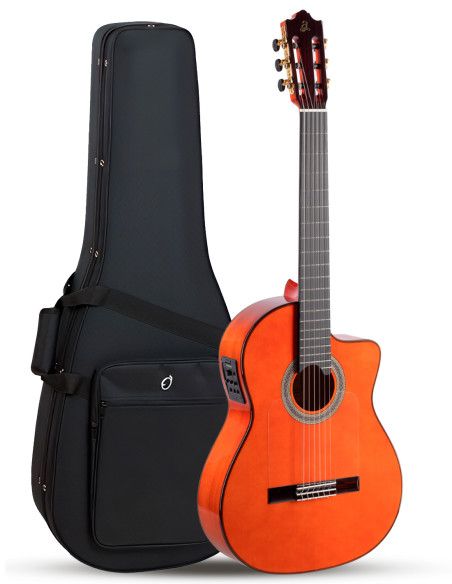 Guitarra flamenca Admira Alegria ECF + Estuche