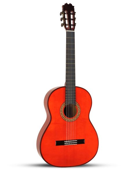 Guitarra flamenca Antonio de Toledo ATF-17BR Roja + Estuche