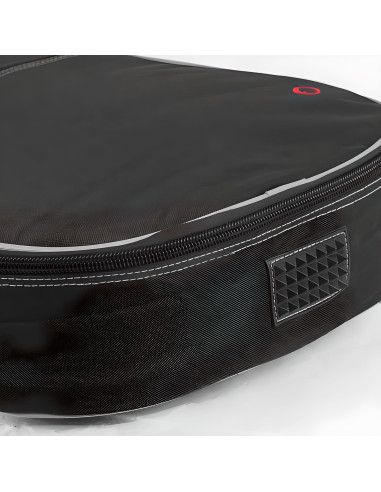 Funda guitarra CADETE 3/4 Ortolá 10mm negra