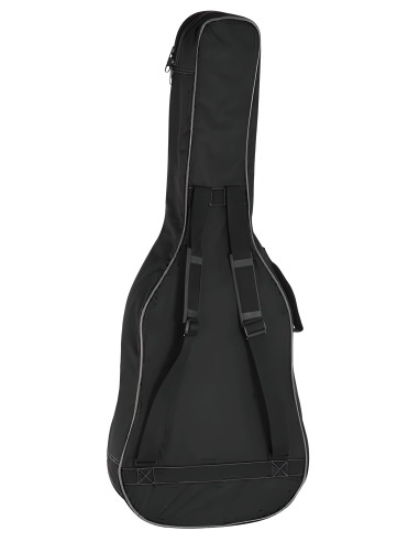 Funda guitarra CADETE 3/4 Ortolá 10mm negra